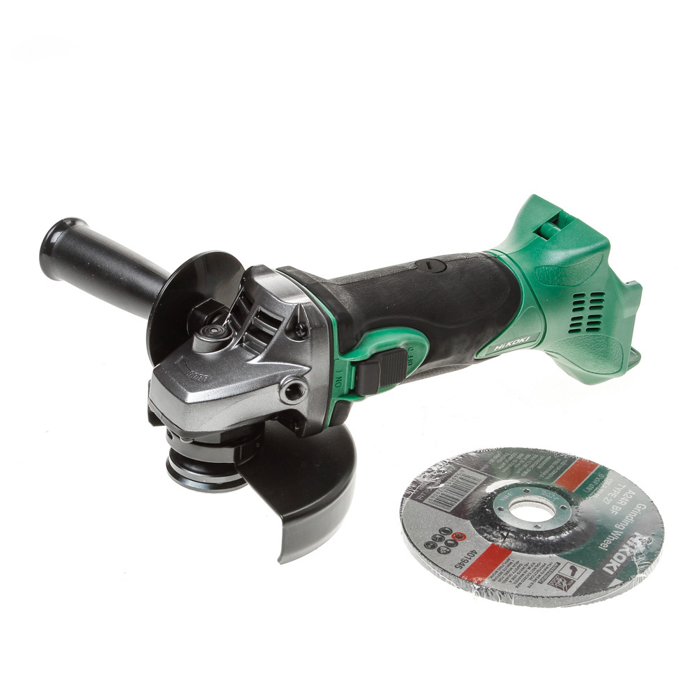 [4966376338078] Hikoki G18DSL2 ( G18DSL2W5Z ) G18DSL2 W5Z ACCU HAAKSE SLIJPMACHINE 18V, 125MM, MV, EXCLUSIVE in DOOS