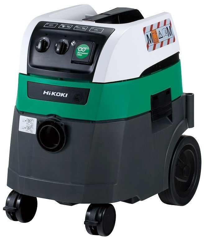 Hikoki RP350YDM ( RP350YDMWAZ ) RP350YDM WAZ NAT/DROOGSTOFZUIGER 230V, 1.200 W, 25 L, Klasse M AUTOMATISCHE FILTERREINIGING