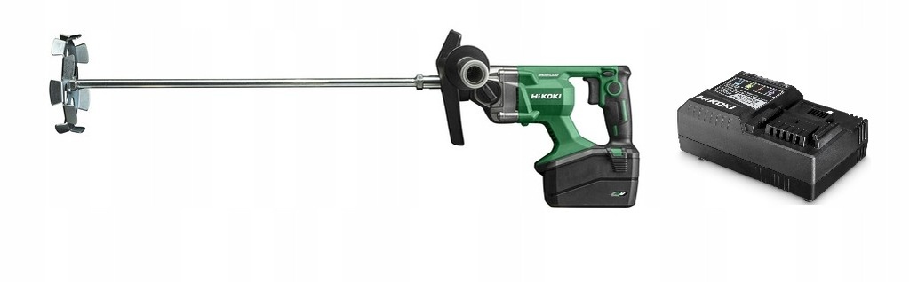 [4966376333073] Hikoki UM36DA ( UM36DAWBZ ) UM36DAWBZ ACCU MIXER 36V, BL, 0-500, 0-1200, M14, MV, 1x MV-A in DOOS