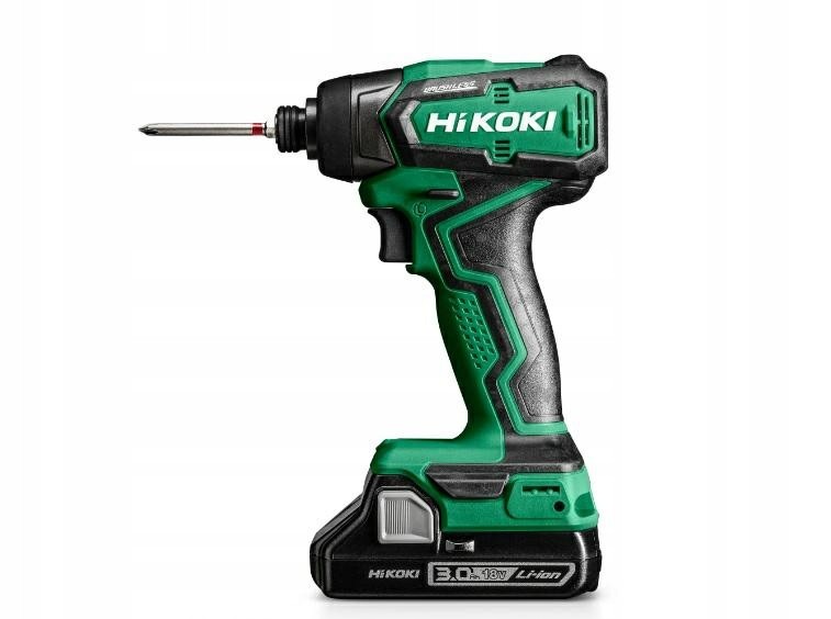 [4966376410996] Hikoki WH18DD ( WH18DDWRZ ) WH18DD WRZ ACCU SLAGSCHROEVENDRAAIER 18V, BL, 140Nm, MV, 2x2,0Ah in HSC III