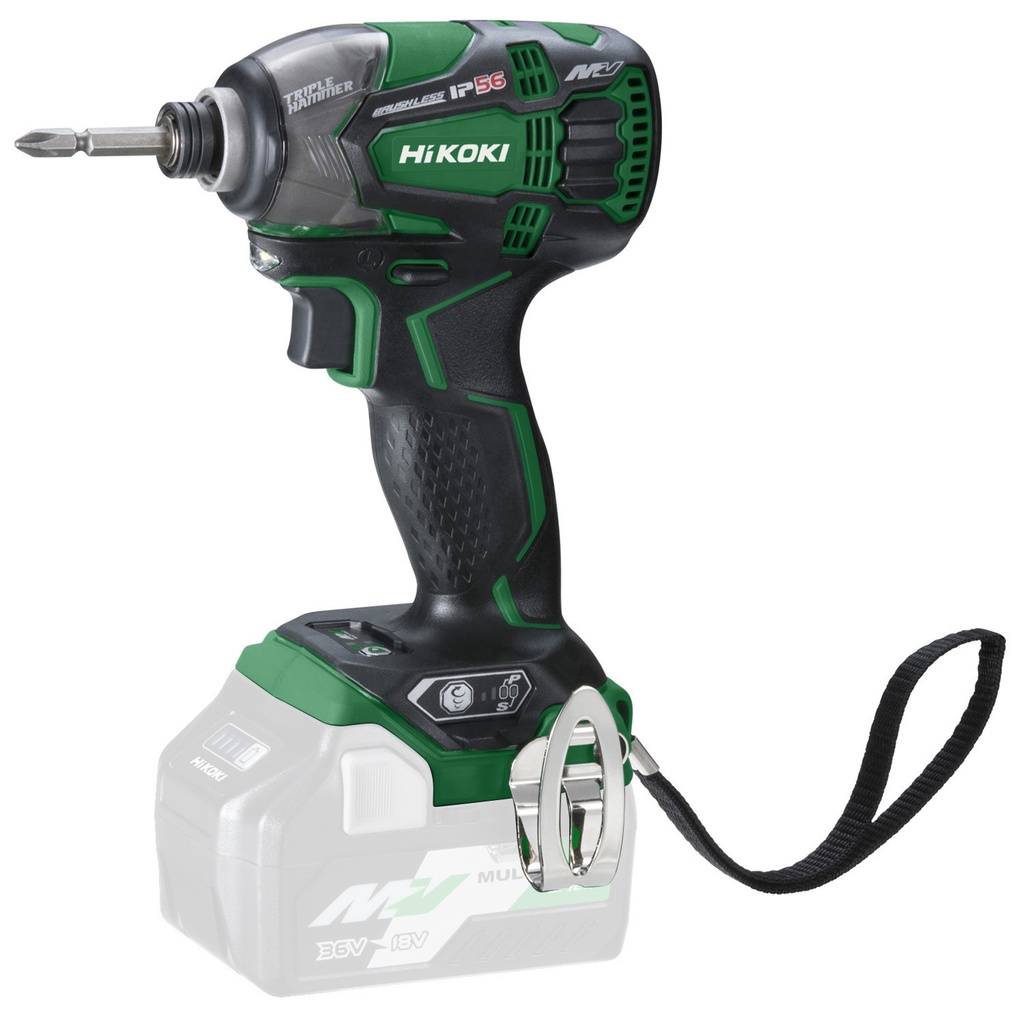 [4966376401246] Hikoki WH36DC ( WH36DCW2Z ) WH36DC W2Z SLAGSCHROEVENDRAAIER 36V, BL, 215 Nm, MV, EXCLUSIVE in HSC II