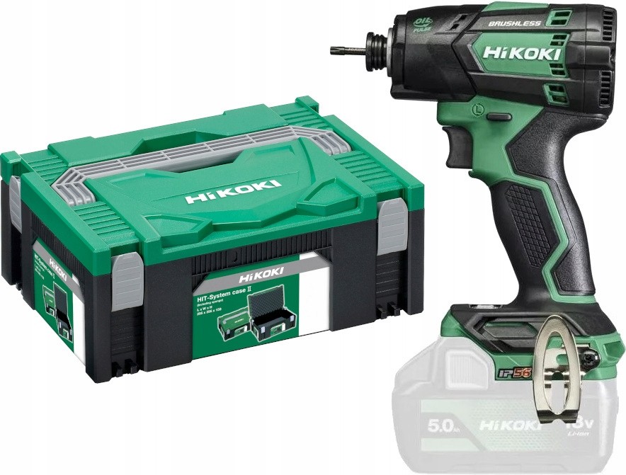 [4966376414628] Hikoki WHP18DA ( WHP18DAW2Z ) WHP18DA W2Z ACCU SLAGSCHROEVENDRAAIER OLIE PULSE 1/4" 18V, BL,  33Nm, IP56, MV, EXCLUSIVE in HSC II