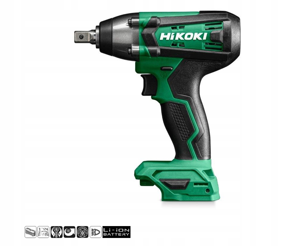 [4966376401994] Hikoki WR18DF ( WR18DFW2Z ) WR18DF W2Z ACCU SLAGMOERAANZETTER 1/2" 18V, 220 Nm, MV, EXCLUSIVE in HSC II