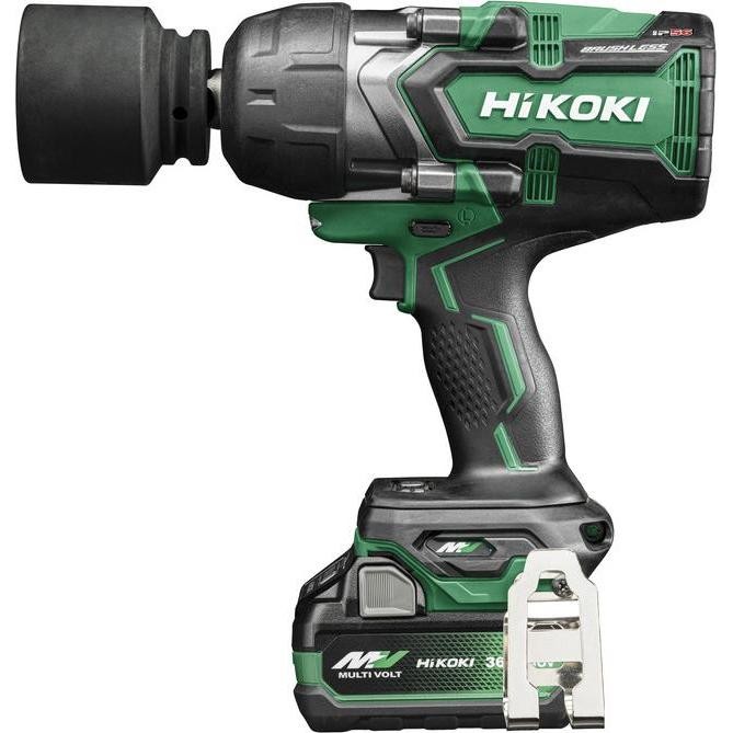 [4966376407668] Hikoki WR36DF ( WR36DFWRZ ) WR36DF WRZ ACCU SLAGMOERAANZETTER 3/4" 36V, BL, 2400 Nm, MV, 2x MV-A [36V 2,5Ah/18V 5,0Ah] in HSC III