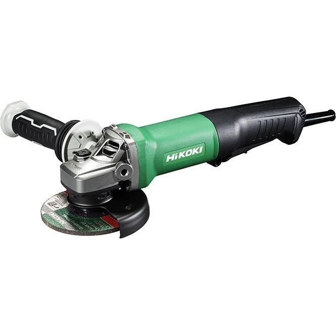 Hikoki G13SE3 WBZ HAAKSE SLIJPMACHINE  230V, 1.400 W, 125MM, DODEMANS SCHAKELAAR in DOOS