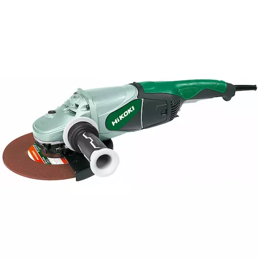 [4966376276189] Hikoki G23MRUA WKZ HAAKSE SLIJPMACHINE AHB 230V, 2.500 W, 230MM, DODEMANS SCHAKELAAR, AHB in DOOS