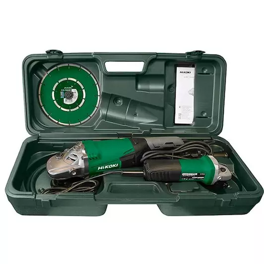 [8717574061727] Hikoki G23SW2 CPZ G13SR4 125MM + G23SW2 230MM HAAKSE SLIJPMACHINESET incl. DIAMANTBLADEN in KUNSTSTOF KOFFER