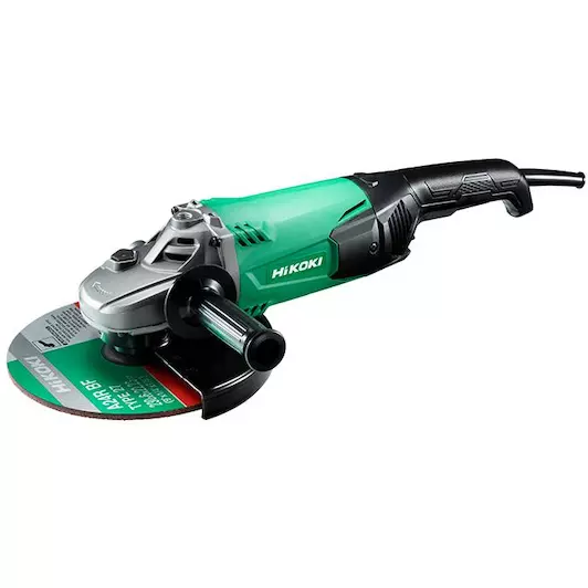 [4966376325832] Hikoki G23SWU2 UGZ HAAKSE SLIJPMACHINE 230V, 2.200 W, 230MM, DODEMANS SCHAKELAAR in DOOS