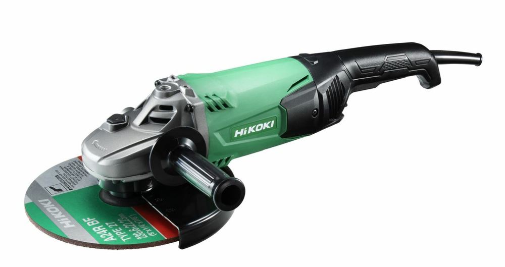 [4966376325832] Hikoki G23SWU2 UGZ HAAKSE SLIJPMACHINE 230V, 2.200 W, 230MM, DODEMANS SCHAKELAAR in DOOS