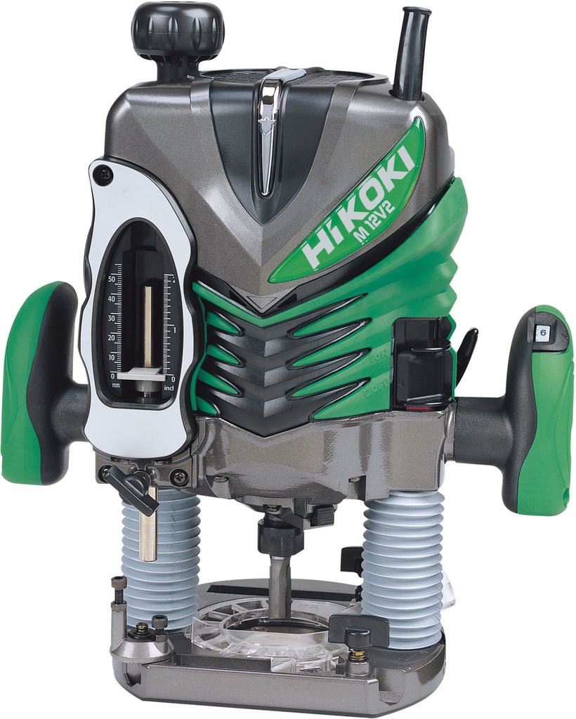 [4966376295166] Hikoki M12V2 WSZ BOVENFREESMACHINE 230V, 2.000 W, 12MM, VARIABELE SNELHEID in DOOS