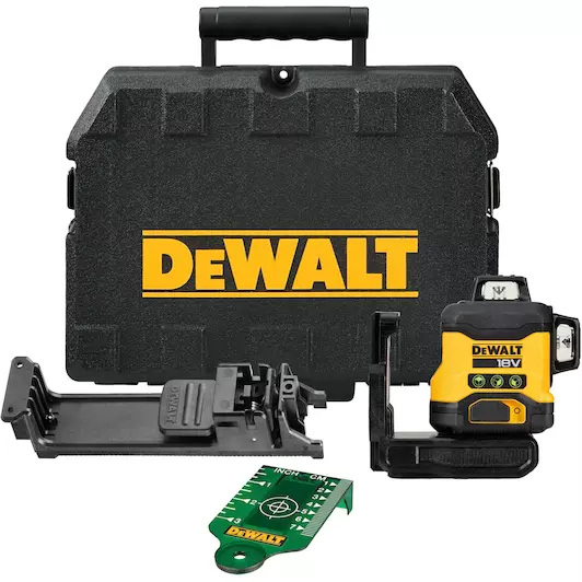 [5035048749678] DEWALT DCLE34031N-XJ 18V compacte accu-kruislijnlaser 3x360 groen in koffer (zonder accu en lader)