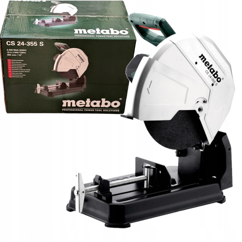 [4061792211841] Metabo 601787000 CS 24-355 S Metaalafkortzaag CS 24-355 S