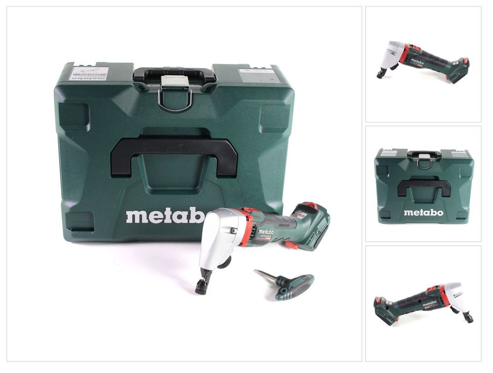 Metabo 601614840 NIV 18 LTX BL 1.6 Accu knabbelschaar NIV 18 LTX BL 1.6