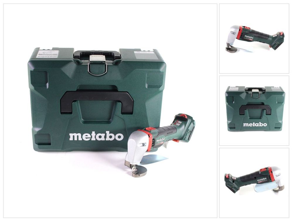 [4061792183339] Metabo 601615840 SCV 18 LTX BL 1.6 Accu plaatschaar SCV 18 LTX BL 1.6