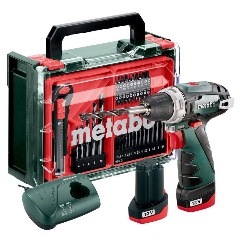 [4061792249462] Metabo 600080710 PowerMaxx BS Basic MW Accu boor- en schroefmachine PowerMaxx BS Basic MW