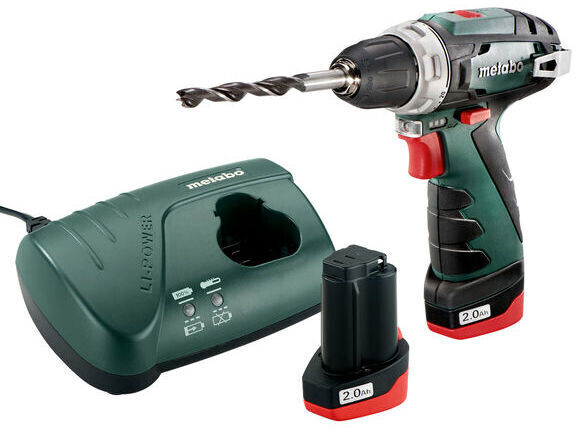 [4061792188242] Metabo 600984000 PowerMaxx BS Basic Accu boor- en schroefmachine PowerMaxx BS Basic