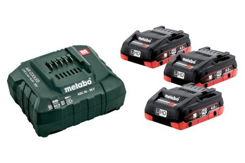 [4007430334268] Metabo 685132000 Basic-Set 3 x LiHD 4.0 Ah Batterij Basic-Set 3 x LiHD 4.0 Ah