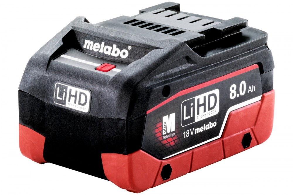 [4007430334657] Metabo 625369000 LiHD 18 V - 8,0 Ah Batterij LiHD 18 V - 8,0 Ah