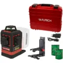 FUTECH Multicross 3D 18V MAX kruislijnlaser groen in koffer - 036.3DG