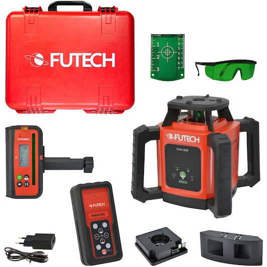 [5420073803684] FUTECH PARA ONE rotatielaser groen + ontvanger MM - 052.01G.50
