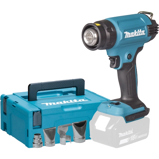 [088381760300] Makita DHG180ZK 18V heteluchtpistool excl. accu's en lader