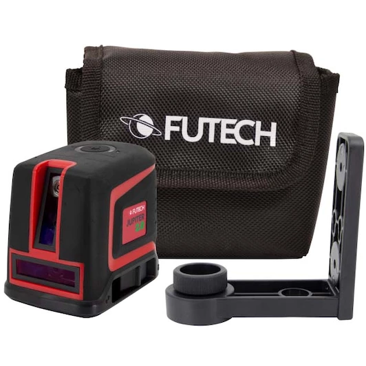 FUTECH Jupiter 2.0 kruislijnlaser groen in draagtas - 009.20G