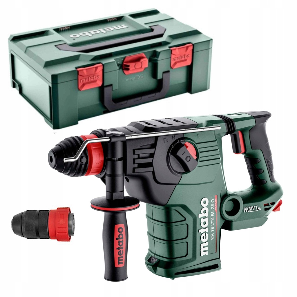 [4061792264250] Metabo 600813850 KH 18 LTX BL 35 Q  Accu combihamer SDS-plus, 18V; doos; met Metabo-Quick-wisselkop 18v Brushless
