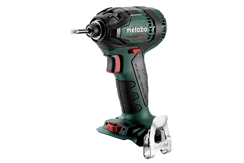 Metabo 602396890 SSD 18 LTX 200 BL Accu-slagschroevendraaier/-slagmoersleutel; 18V; doos 18v Brushless