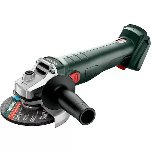 Metabo 602371840 W 18 7-125 Accu-haakse slijper; 18V; metaBOX 165 L 18v