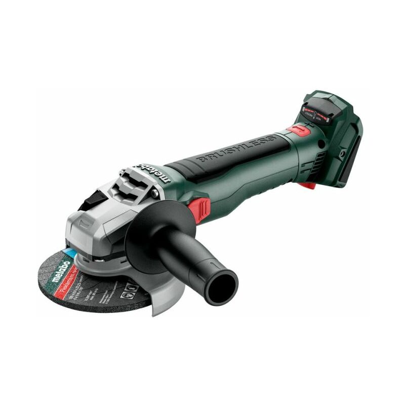 [4061792205369] Metabo 613052840 W 18 LT BL 11-125 Accu-haakse slijper; 18V; metaBOX 165 L 18v Brushless