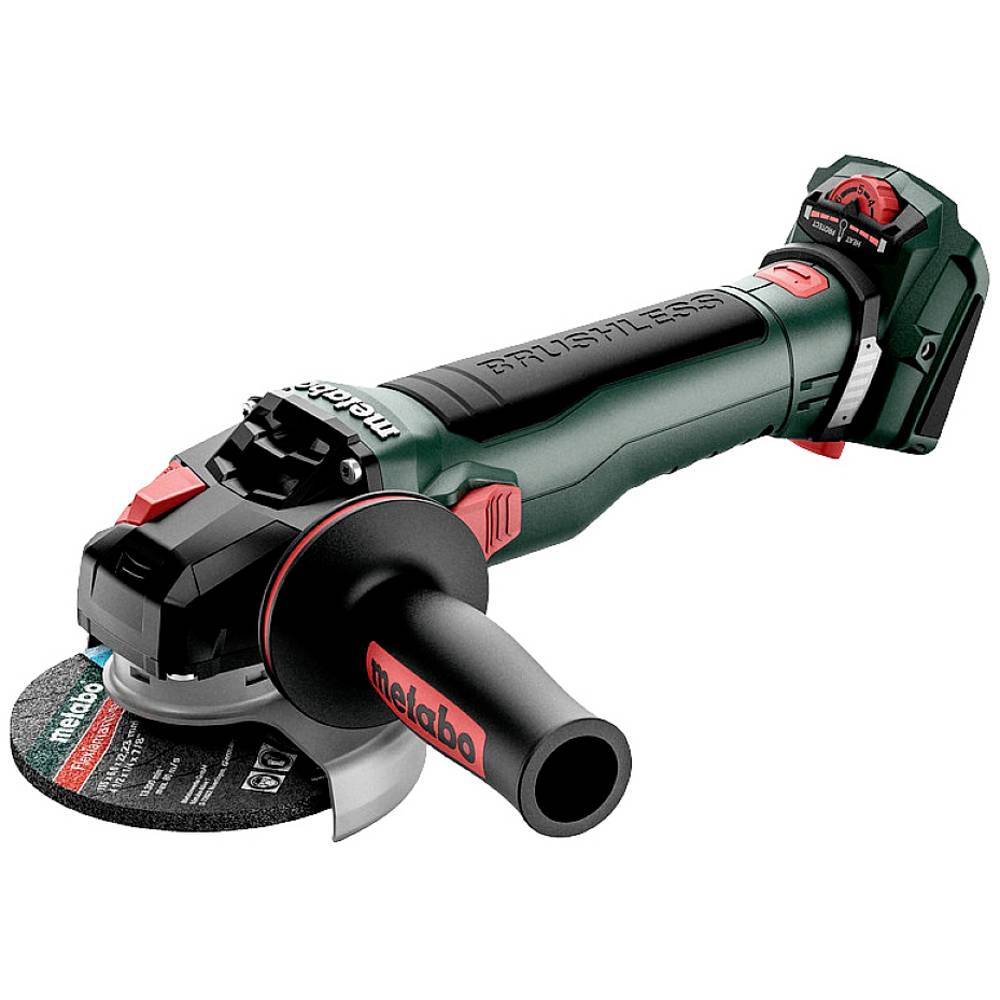 [4061792206939] Metabo 613091850 WVB 18 LT BL 11-125 Quick Inox Accu-haakse slijper; 18V; doos; met rem, met toerentalregeling, snelspanmoer 18v Inox bewerking