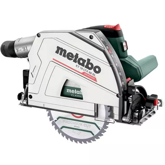 [4061792187498] Metabo 601866840 KT 18 LTX 66 BL Accu-invalcirkelzaag; 18V; metaBOX 340 18v