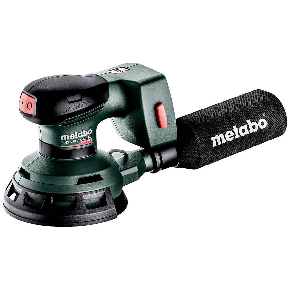 [4061792195189] Metabo 600146850 SXA 18 LTX 125 BL Accu-excenterschuurmachine; 18V; doos; met schuurschijf 125 mm 18v Brushless