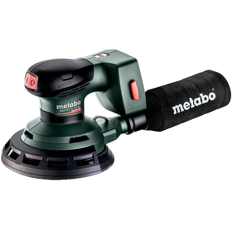 Metabo 600411850 SXA 18 LTX 150 BL Accu-excenterschuurmachine; 18V; doos; met schuurschijf 150 mm 18v Brushless