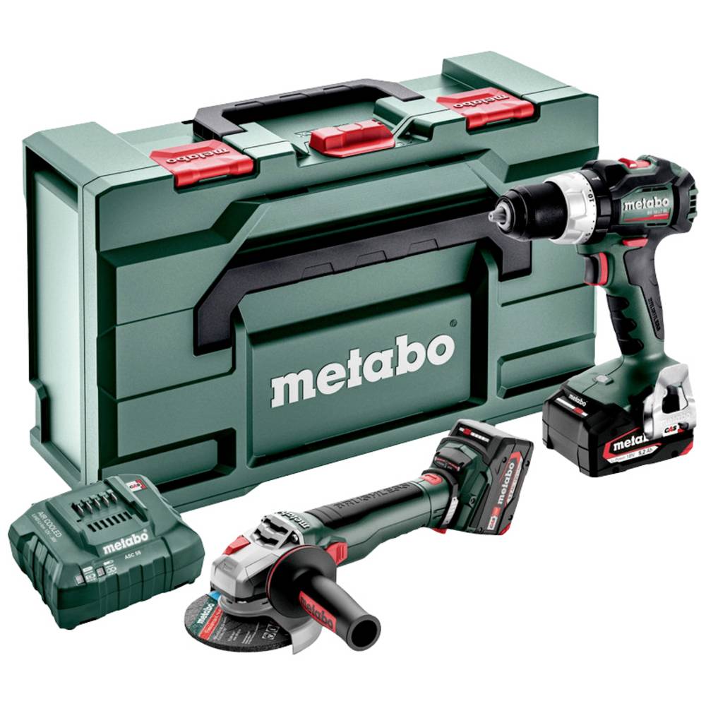 [4061792226234] Metabo 685208650 Combo Set 2.9.4 18 V Accu-machines in set; 18V; metaBOX 165 L; BS 18 LT BL + WB 18 LT BL 11-125 Quick 18v Brushless