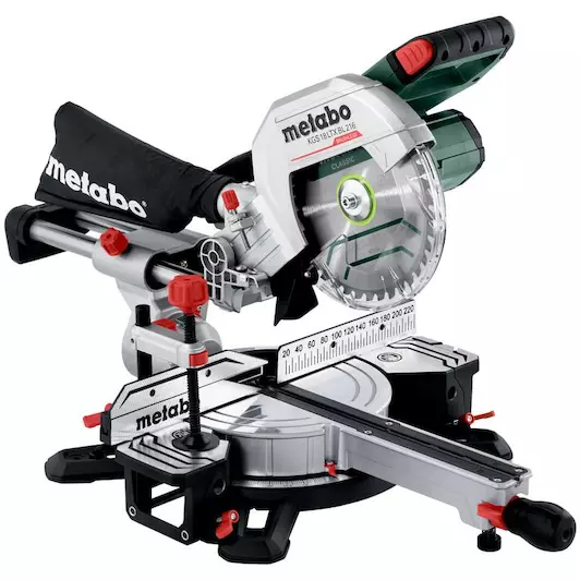 [4061792230415] Metabo 614216850 KGS 18 LTX BL 216 Accu-afkortzaag; 18V; ; met trekfunctie 18v
