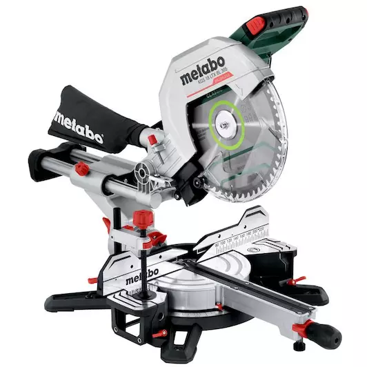 [4061792230439] Metabo 614305850 KGS 18 LTX BL 305 Accu-afkortzaag; 18V; ; met trekfunctie 18v
