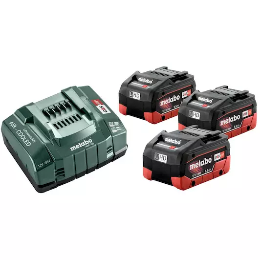 Metabo 685074000 Batterij Basic - Set 3 x 5.5Ah LiHD, ASC 145 18v