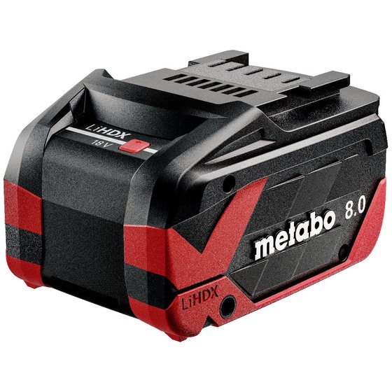 Metabo 624975000 Batterij LiHDX 18 V - 8,0 Ah 18v