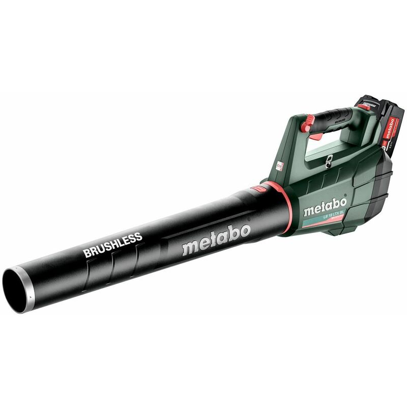 [4061792201767] Metabo 601607650 LB 18 LTX BL Accu-bladblazer; 18V 2x5.2Ah Li-Power; Lader ASC 55; doos 18v Brushless