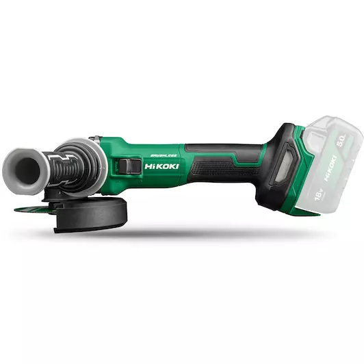 HIKOKI G1813DEW4Z 18V haakse accu-slijper 125 mm (zonder accu en lader)