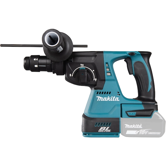 [0088381654722] MAKITA DHR243Z 18V LXT accu-combihamer SDS-Plus 24mm in kartonnen doos (zonder accu en lader)