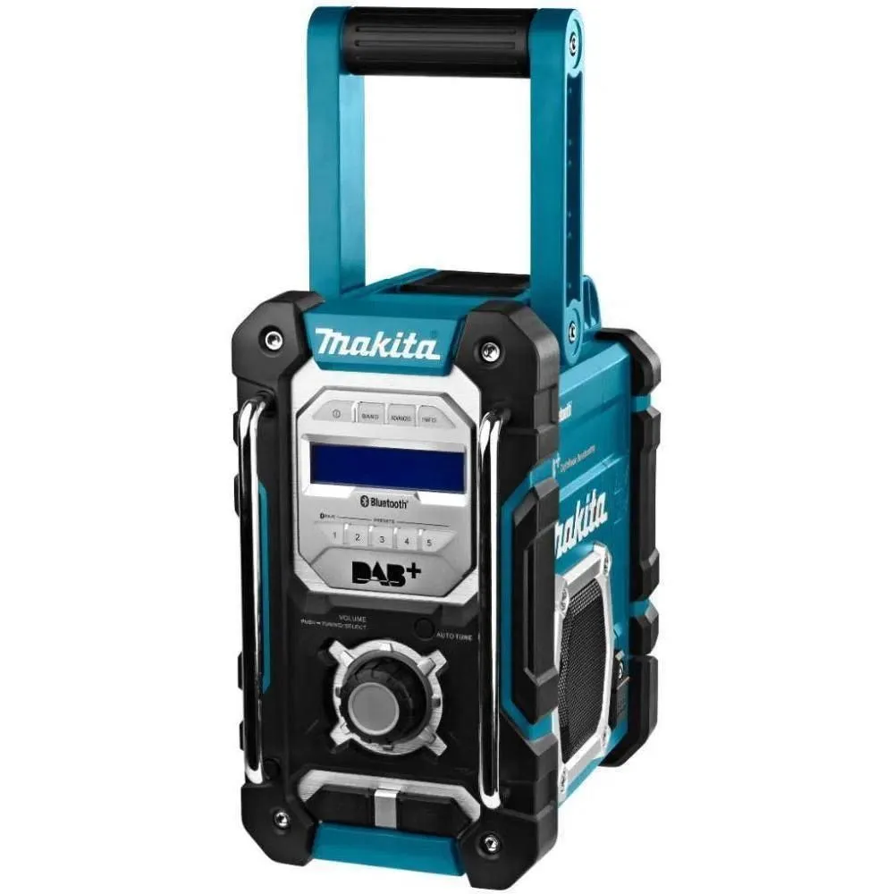 [088381870160] Makita DMR112 Bouwradio – DAB+, Bluetooth, 12V/14,4V/18V LXT en netstroom