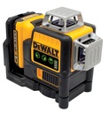 DeWALT DCE089D1G 10.8V Li-Ion accu zelfnivellerende 3x 360 graden multilijnlaser set (1x 2.0Ah accu) in koffer - 3 lijnen - 30m - groen