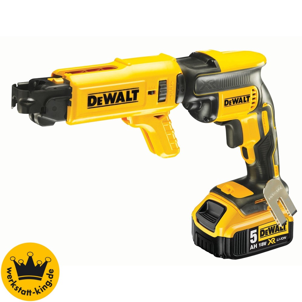 DeWALT DCF620P2K-QW 18V Li-ion XR accu gipsschroefmachine / bandschroefmachine set (2x 5.0Ah+ lader) in TSTAK - koolborstelloos - 25-57mm