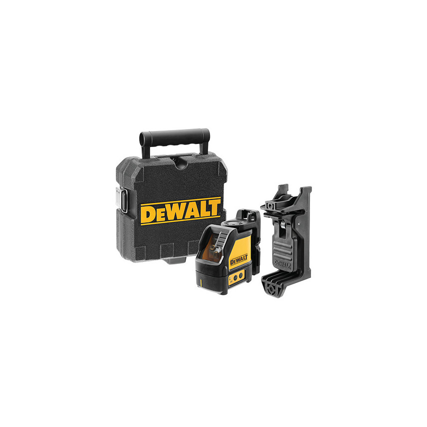 DeWALT DW088CG-XJ Zelfnivellerende kruis lijnlaser in koffer - 2 lijnen - 15m - Groen