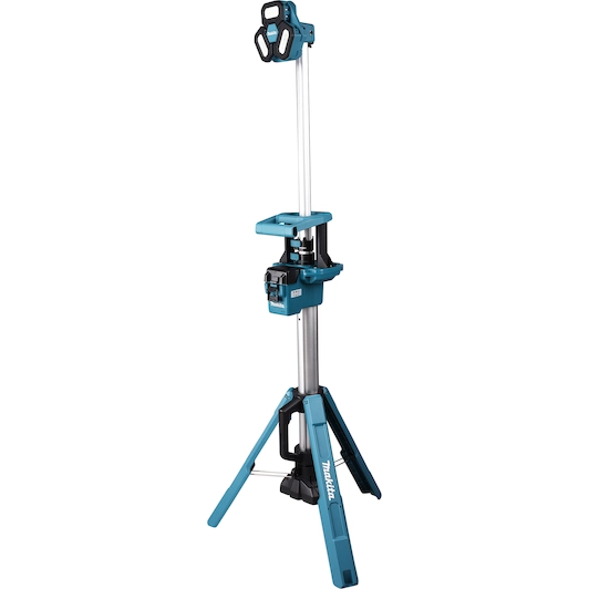 [088381728614] Makita DML814 14.4V - 18V Li-Ion accu bouwlamp op statief - 3 spots - 100-220cm - 3000Lm