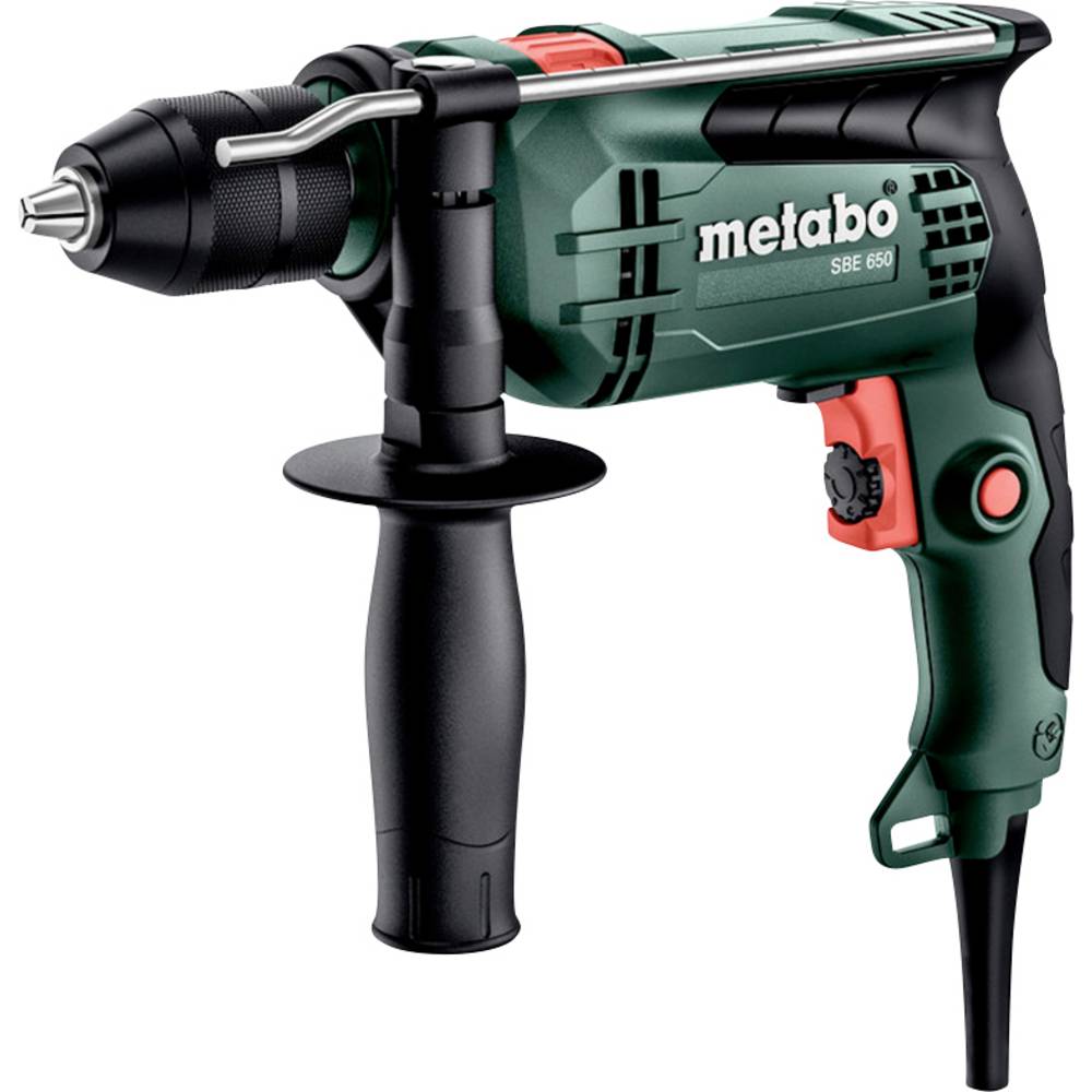Metabo 600742500 SBE 650 Klopboormachine; Kunststof koffer 230v Boorkop Futuro Plus