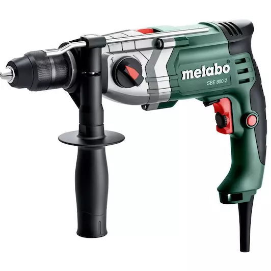 Metabo 601744000 SBE 800-2 Klopboormachine; doos 230v Boorkop Futuro Plus