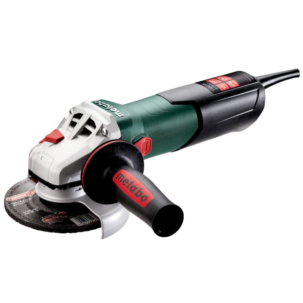 Metabo 603625000 WEV 11-125 Quick Haakse slijper; doos; met toerentalregeling, snelspanmoer 230v Variabele snelheid